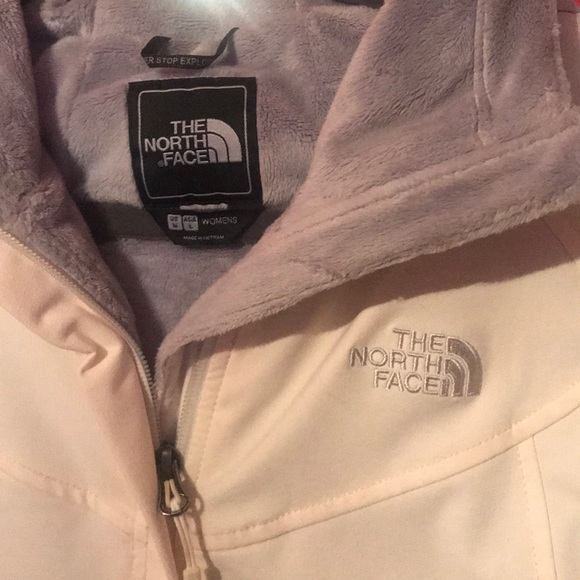 North face Jacket, cream/grey, size M - Picture 2 of 4